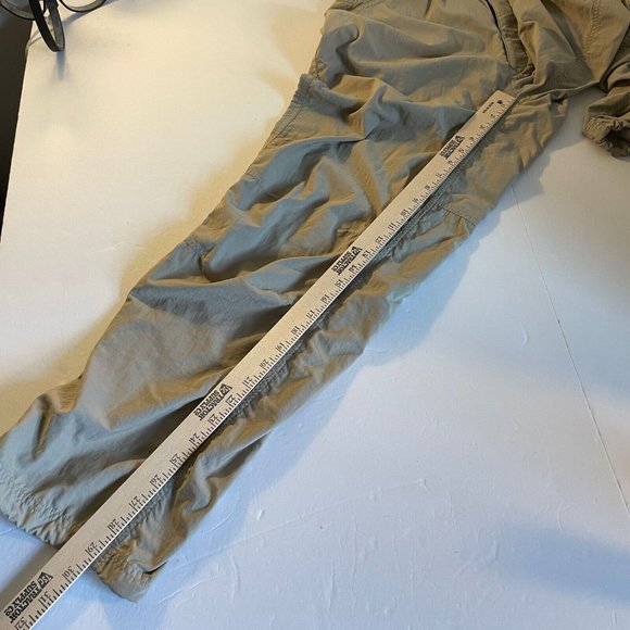 Mountain Hard Wear Pants Women Size 10 Nylon Tan Hiking - Picture 11 of 11
